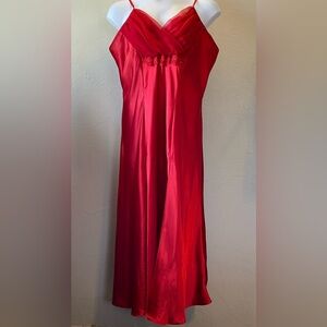 🌹Vintage Solange Satin Full-length Nightgown/Slip Dress